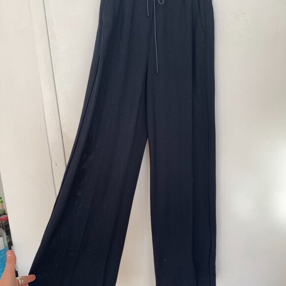 3.1 Phillip Lim Navy Wide Leg Trousers, Size 8 - Picture 4 of 4
